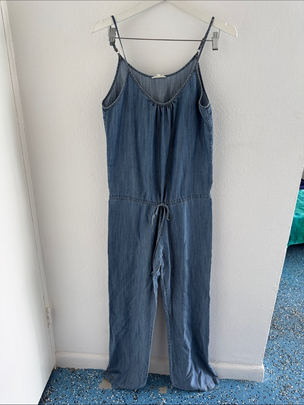 Lite Denim Blue Jumpsuit by Felicite